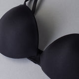 Push-up con coppe gel, ferretto invisibile e spalline removibili - NERO - 1344