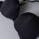 Push-up con coppe graduate e ferretto invisibile - NERO - 1368
