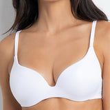 Push-up con coppe graduate e ferretto invisibile - BIANCO - 1368