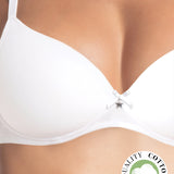 Reggiseno imbottito con ferretto - BIANCO - 1428