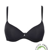 Reggiseno imbottito con ferretto - NERO - 1428