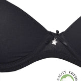 Reggiseno imbottito con ferretto - NERO - 1428