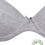 Reggiseno imbottito con ferretto - GRIGIO MELANGE - 1428