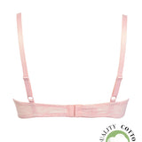 Reggiseno imbottito con ferretto - ROSA MELANGE - 1428