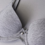 Reggiseno imbottito con ferretto - GRIGIO MELANGE - 1428