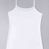 Canotta con spallina sottile - BIANCO - 1430