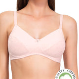 Reggiseno francese senza ferretto - ROSA MELANGE - 1440