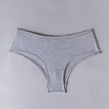 Culotte in cotone naturale - GRIGIO MELANGE - 1441