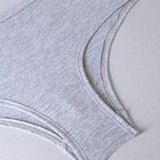 Culotte in cotone naturale - GRIGIO MELANGE - 1441