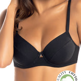 Reggiseno francese con ferretto - NERO - 1442