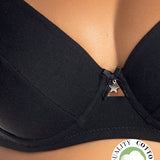 Reggiseno francese con ferretto - NERO - 1442