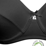 Reggiseno francese con ferretto - NERO - 1442