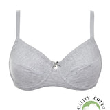 Reggiseno francese con ferretto - GRIGIO MELANGE - 1442