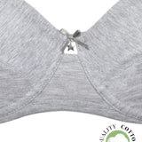 Reggiseno francese con ferretto - GRIGIO MELANGE - 1442