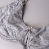 Reggiseno francese con ferretto - GRIGIO MELANGE - 1442