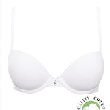 Push-up con coppe graduate e ferretto - BIANCO - 1444