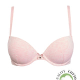 Push-up con coppe graduate e ferretto - ROSA MELANGE - 1444