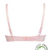 Push-up con coppe graduate e ferretto - ROSA MELANGE - 1444