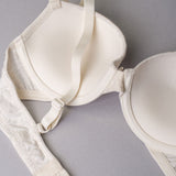 Push-up con coppe graduate e ferretto - ECRU MELANGE - 1444