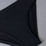 Slip in cotone - NERO - 1445