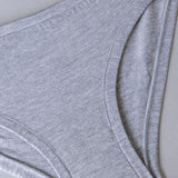 Slip in cotone - GRIGIO MELANGE - 1445