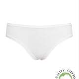 Slip alto in cotone - BIANCO - 1449