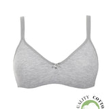 Reggiseno non imbottito senza ferretto - GRIGIO MELANGE - 1450