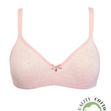 Reggiseno non imbottito senza ferretto - ROSA MELANGE - 1450