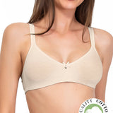 Reggiseno non imbottito senza ferretto - ECRU MELANGE - 1450