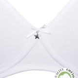 Reggiseno semi imbottito senza ferretto - BIANCO - 1452