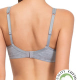 Reggiseno semi imbottito senza ferretto - GRIGIO MELANGE - 1452