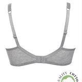 Reggiseno semi imbottito senza ferretto - GRIGIO MELANGE - 1452