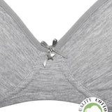 Reggiseno semi imbottito senza ferretto - GRIGIO MELANGE - 1452