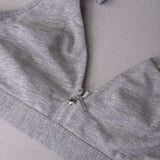 Triangolo non imbottito senza ferretto - GRIGIO MELANGE - 1454