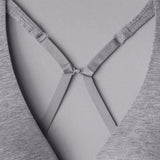 Triangolo non imbottito senza ferretto - GRIGIO MELANGE - 1454