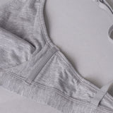 Triangolo non imbottito senza ferretto - GRIGIO MELANGE - 1454