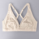 Triangolo non imbottito senza ferretto - ECRU MELANGE - 1454