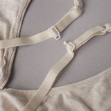 Triangolo non imbottito senza ferretto - ECRU MELANGE - 1454