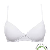 Reggiseno con coppe graduate, senza ferretto - BIANCO - 1456