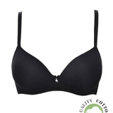 Reggiseno con coppe graduate, senza ferretto - NERO - 1456