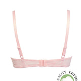 Reggiseno con coppe graduate, senza ferretto - ROSA MELANGE - 1456