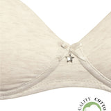 Reggiseno con coppe graduate, senza ferretto - ECRU MELANGE - 1456