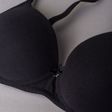 Reggiseno con coppe graduate, senza ferretto - NERO - 1456