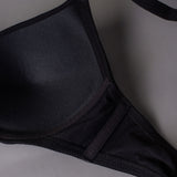 Reggiseno con coppe graduate, senza ferretto - NERO - 1456