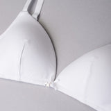 Triangolo con coppe imbottite, senza ferretto - BIANCO - 1458