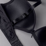 Triangolo con coppe imbottite, senza ferretto - NERO - 1458