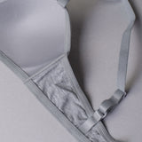 Triangolo con coppe imbottite, senza ferretto - GRIGIO MELANGE - 1458