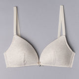 Triangolo con coppe imbottite, senza ferretto - ECRU MELANGE - 1458