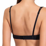 Reggiseno con coppe graduate, senza ferretto - NERO - 1556