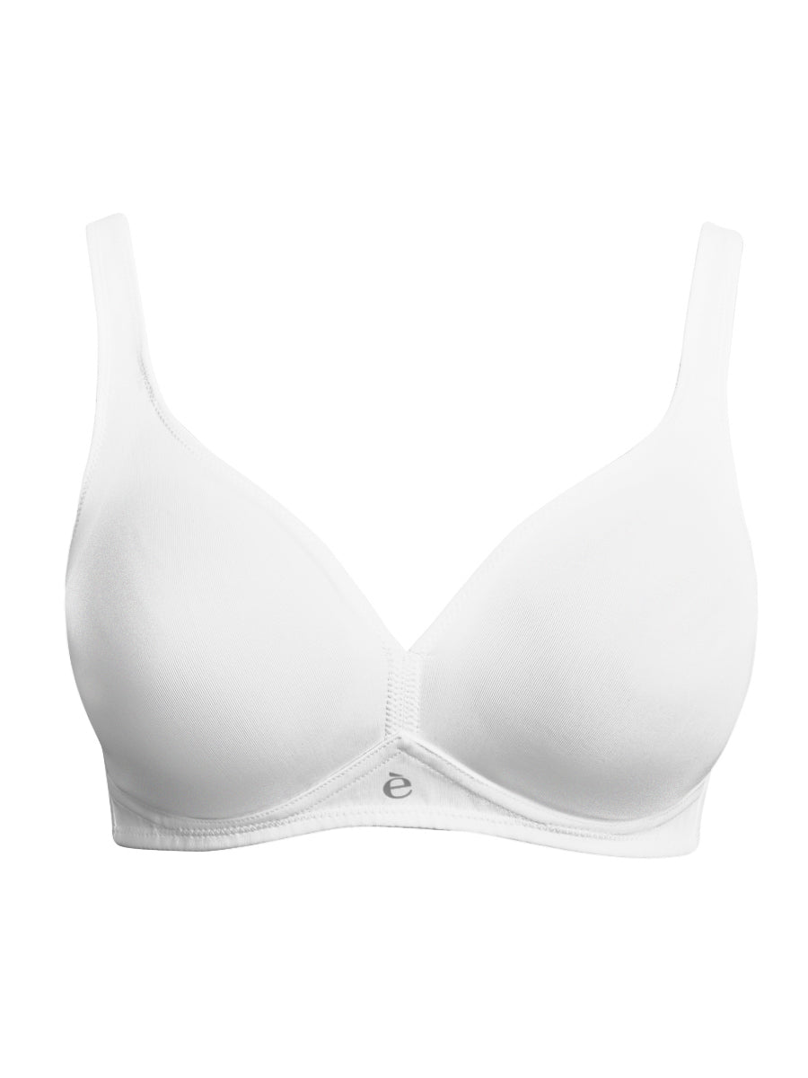 Reggiseno con coppe imbottite, senza ferretto - BIANCO - 1568 – eShop Reggiseno con coppe imbottite, senza ferretto - BIANCO - 1568 – eShop